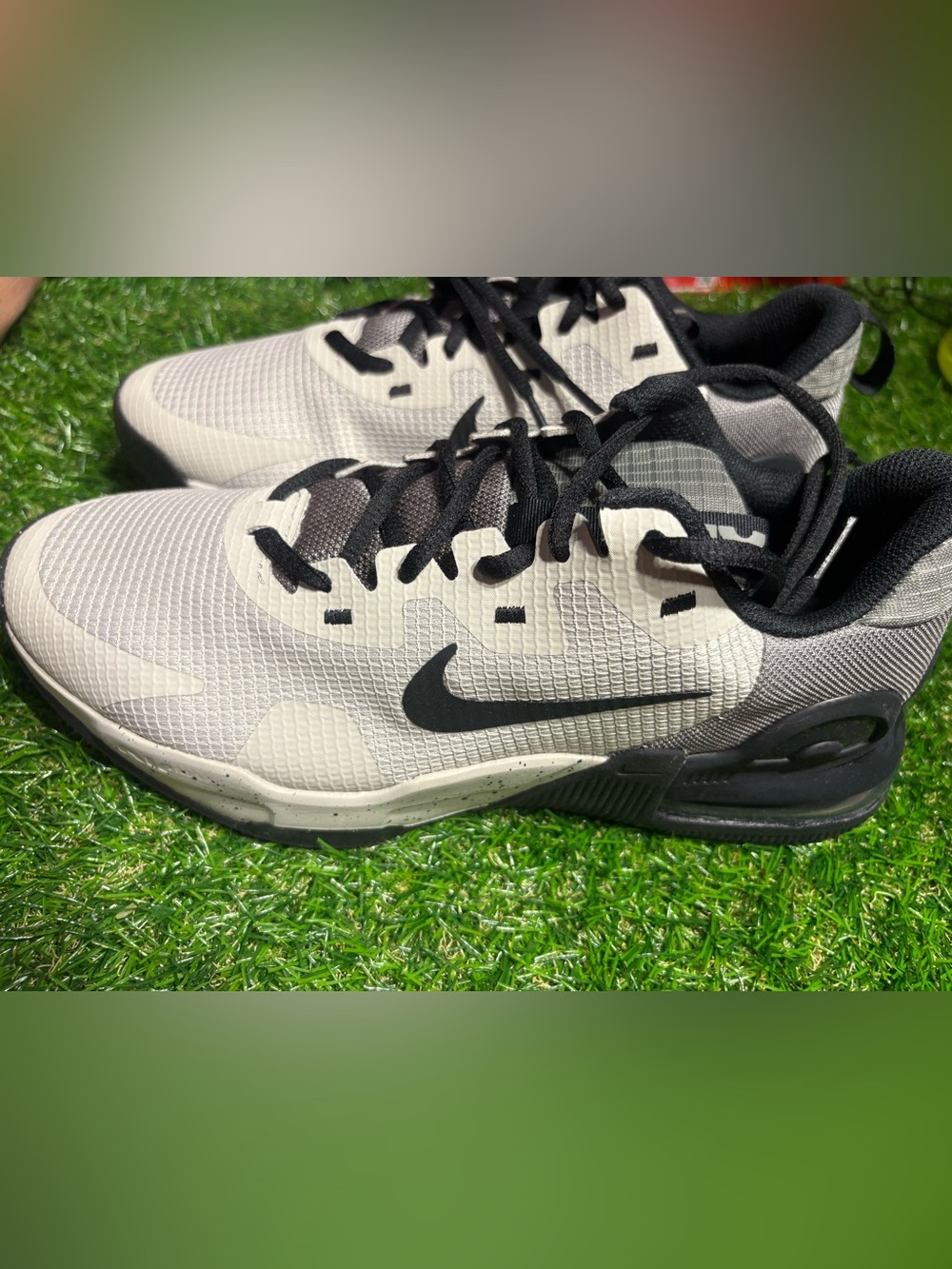 Nike Men’s White and Black Athletic Sneakers